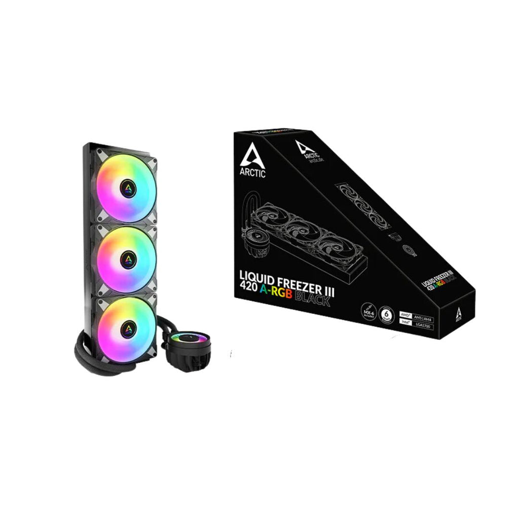 TJM Arctic Liquid Freezer III 420 A-RGB - Black