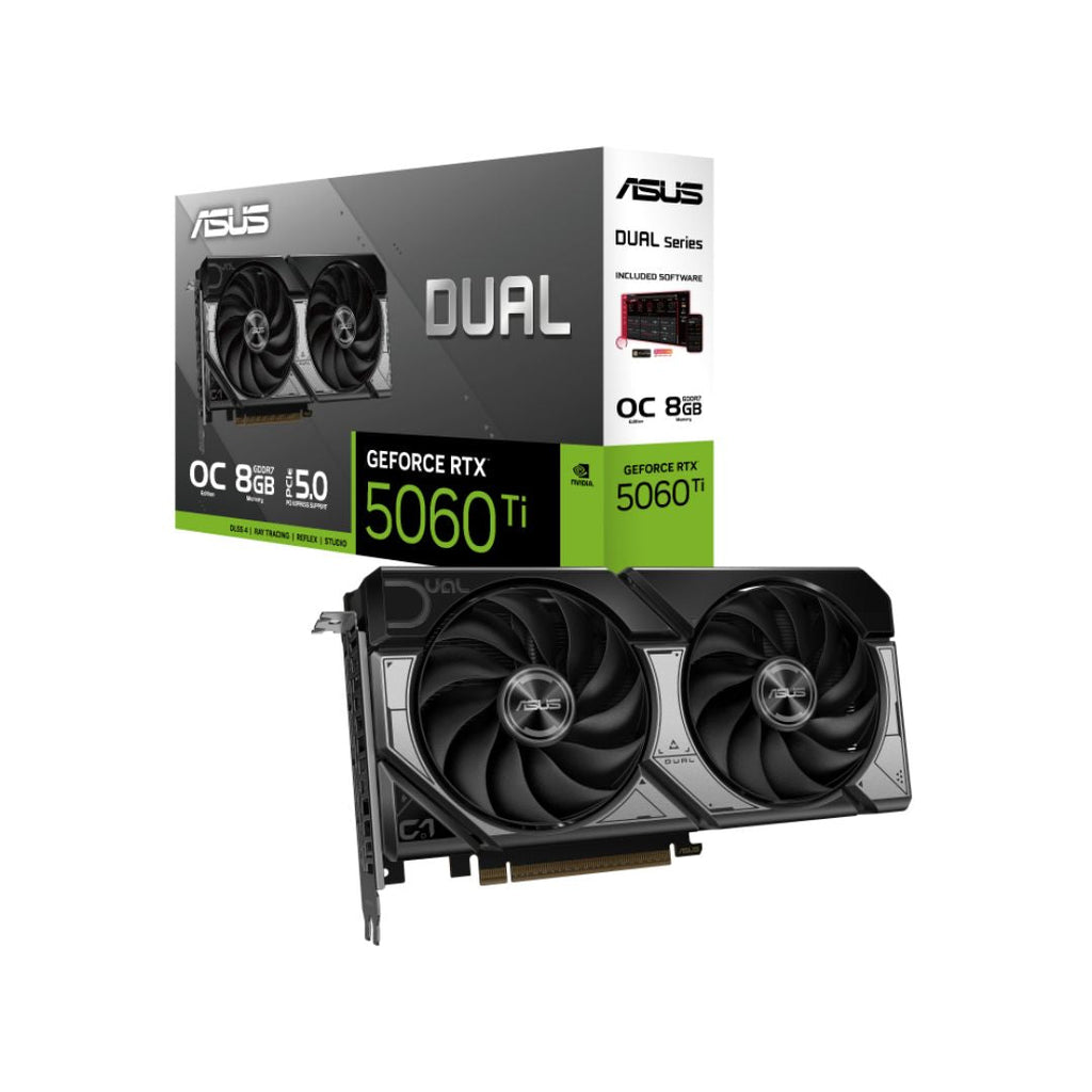 TJM ASUS Dual GeForce RTX™ 5060 Ti 8GB GDDR7 OC Edition