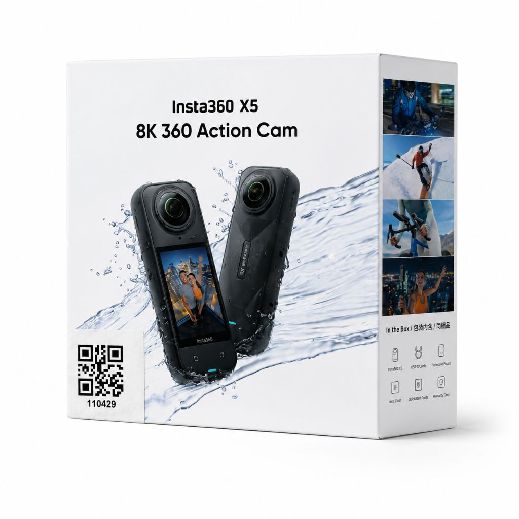 TJM Insta360 X5 360° Action Camera 8K