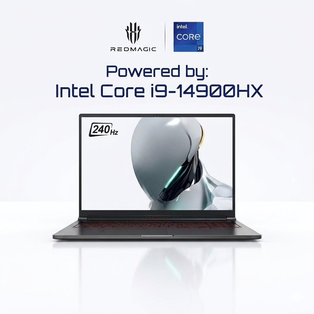 TJM RedMagic Titan 16 Pro GN001J - Intel® Core i9-14900HX, RAM 16GB , SSD 1TB, RTX 4060 8GB, 16 Inch QHD 240z ,Eclipse
