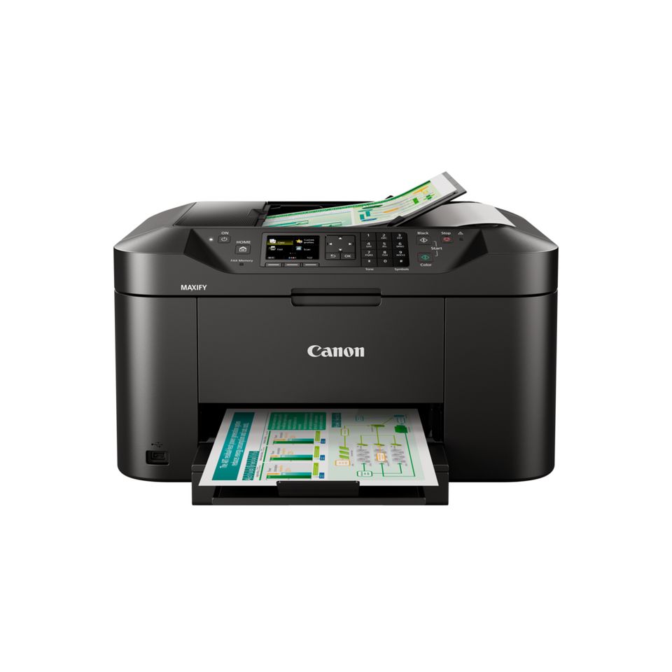 TJM Canon MAXIFY MB2140 Wi-Fi, Inkjet Business Printer Color, Document Feeder All-in-One