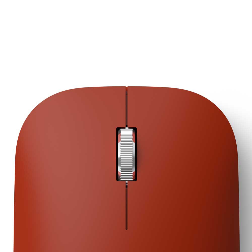 TJM Microsoft Surface KGY-00051 Bluetooth Mouse - Poppy Red